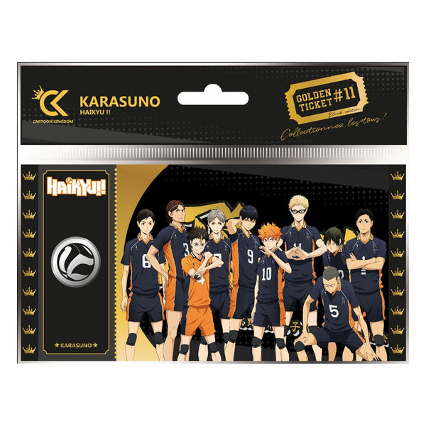 Haikyu!! Golden Ticket Black Edition #11 Karasuno Case (10)