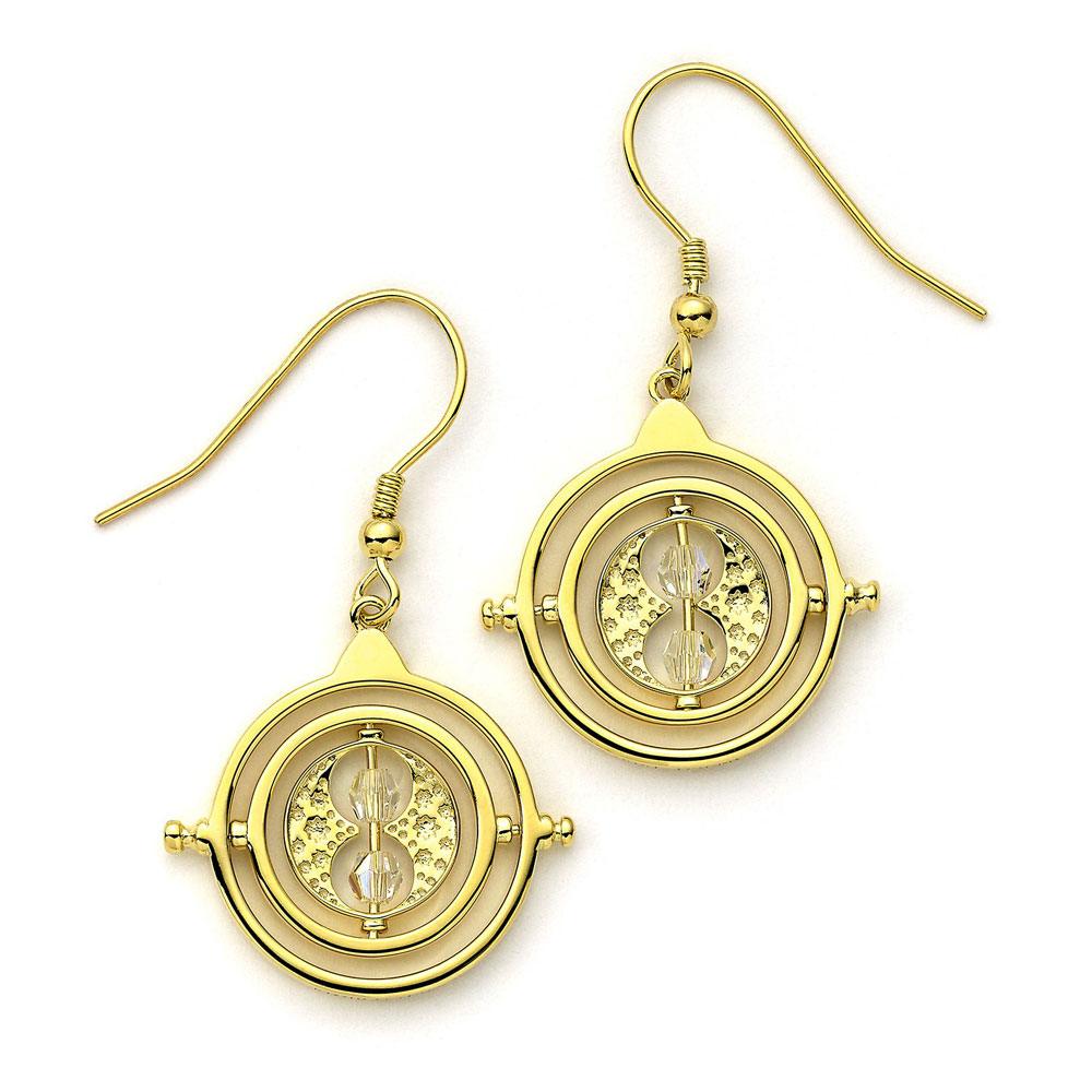 Harry Potter Drop Earrings Time Turner (gold plated)