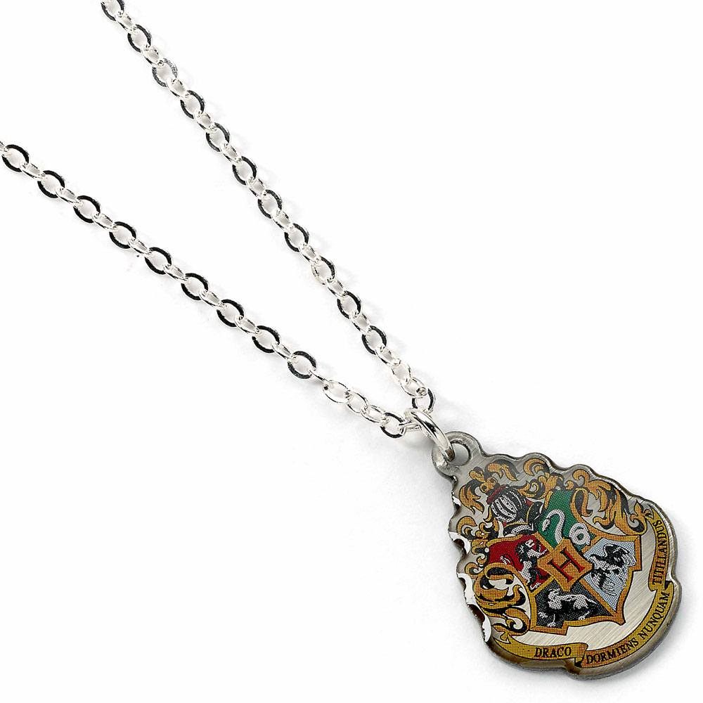 Harry Potter Pendant & Necklace Hogwarts (silver plated)