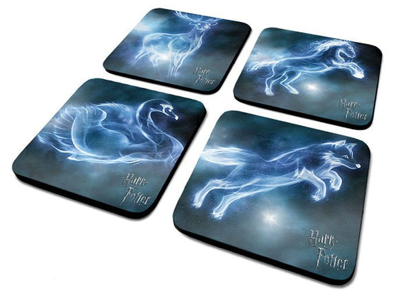 Harry Potter Coaster 4-Pack Patronus