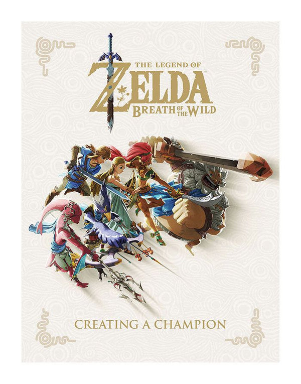 Legend of Zelda Breath of the Wild Art Book Creating A Champion