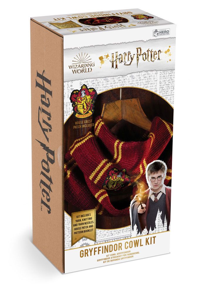Harry Potter Knitting Kit Infinity Colw Gryffindor