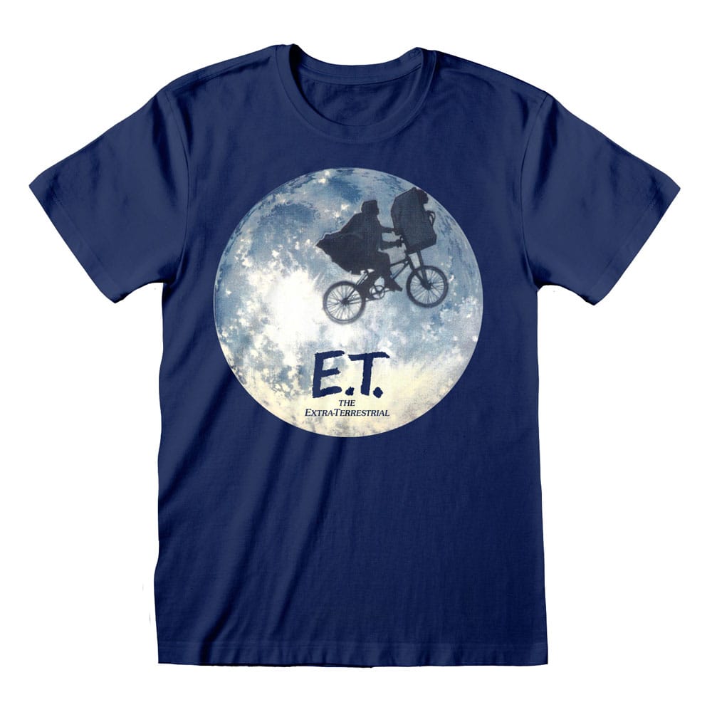 E.T. the Extra-Terrestrial T-Shirt Moon Silhouette Size L