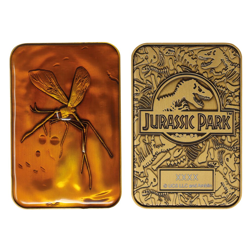 Jurassic Park Ingot Mosquito in Amber Limited Edition