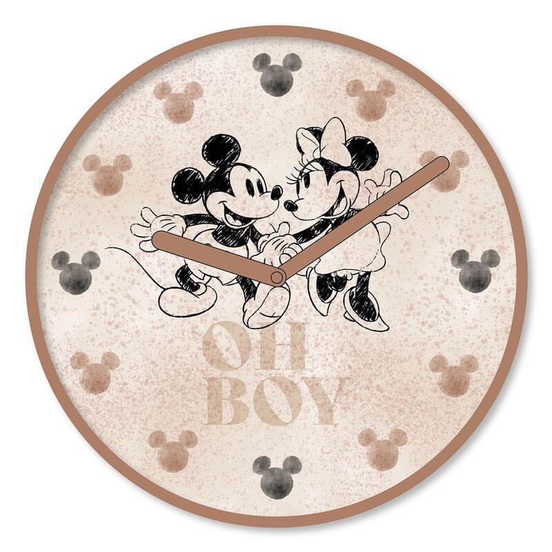 Disney  Wall Clock Mickey Mouse Blush