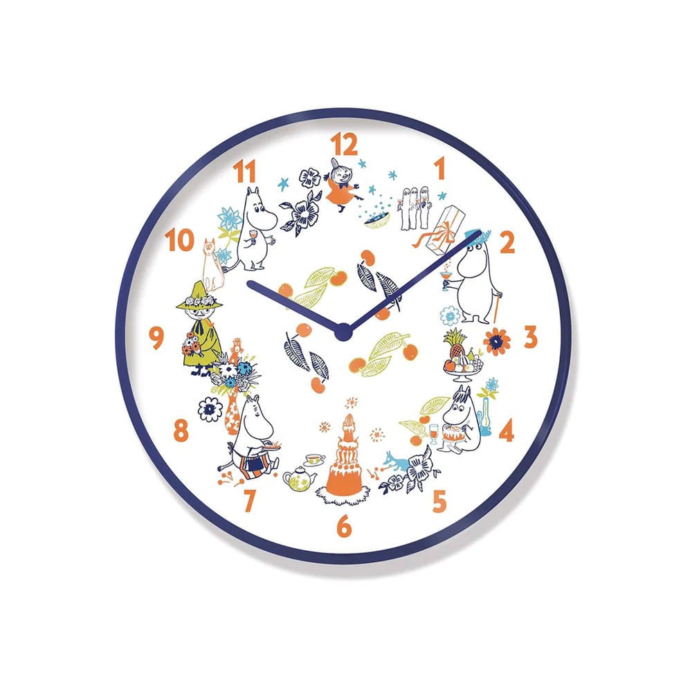 Moomins Wall Clock Characters