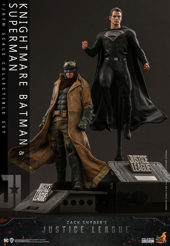 Zack Snyder's Justice League Action Figure 2-Pack 1/6 Knightmare Batman and Superman 31 cm