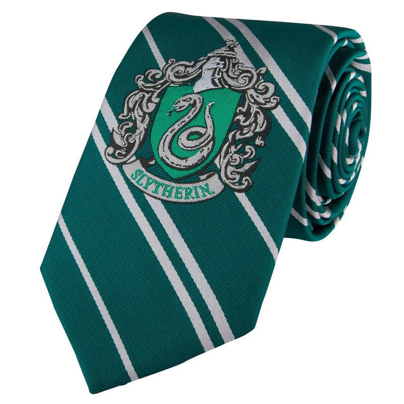 Harry Potter Kids Woven Necktie Slytherin New Edition
