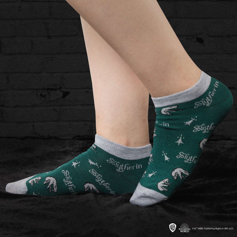 Harry Potter Ankle Socks 3-Pack Slytherin