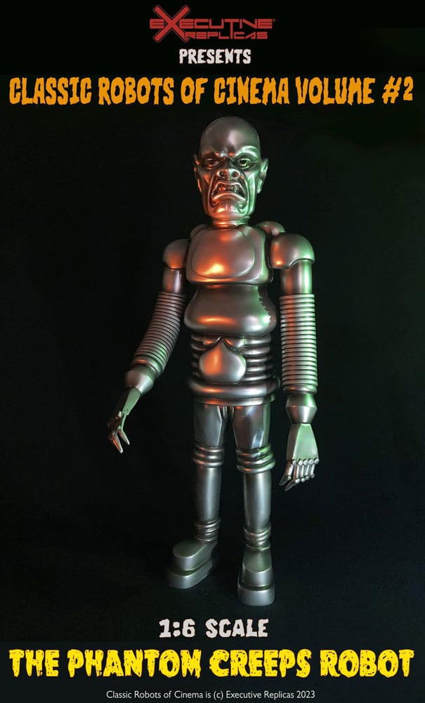 Classic Robots of Cinema Actionfigur 1/6 Volume #2: The Phantom Creeps Robot AKA Dr. Zorka's Robot 40 cm