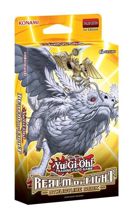 Yu-Gi-Oh! TCG Structure Deck: Realm of Light (Reprint) Display (8) *English Version*