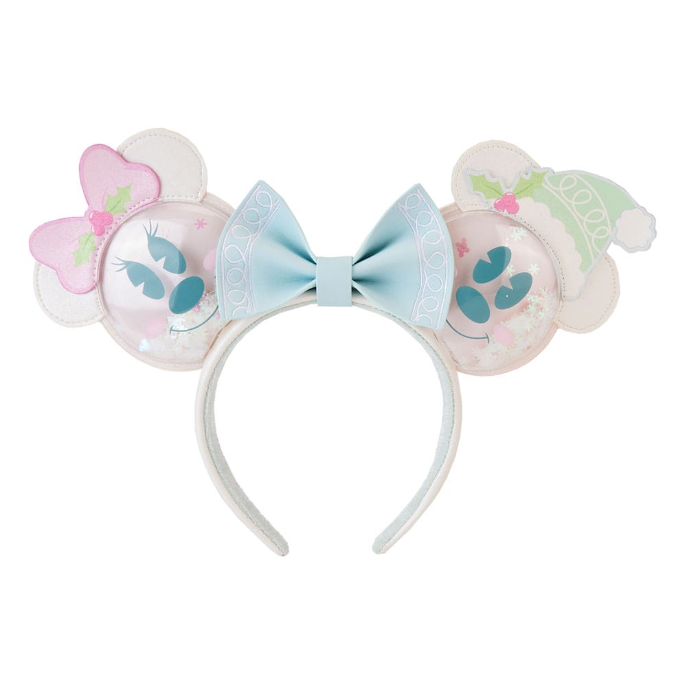 Disney by Loungefly Ears Headband Mickey & Minnie Pastel Snowman