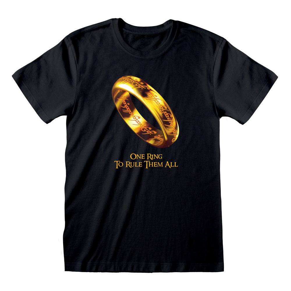 The Lord of the Rings T-Shirt One Ring To Rule Them All Size M
