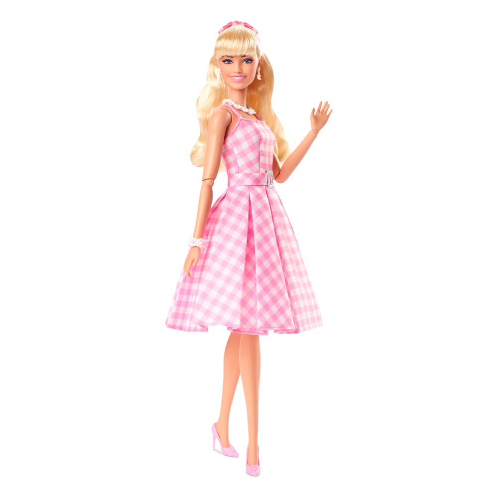Barbie The Movie Doll Barbie in Pink Gingham Dress