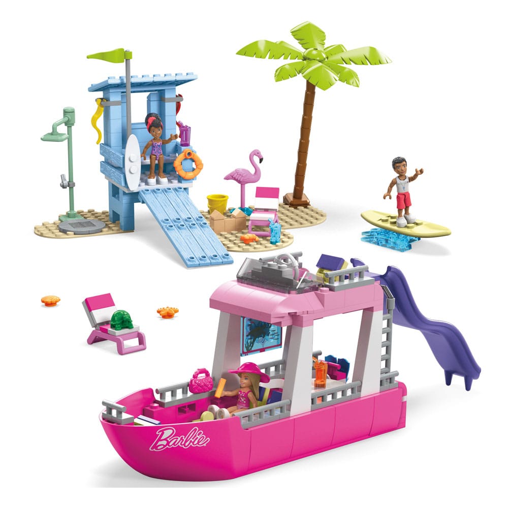 Barbie MEGA Construction Set Malibu Dream Boat
