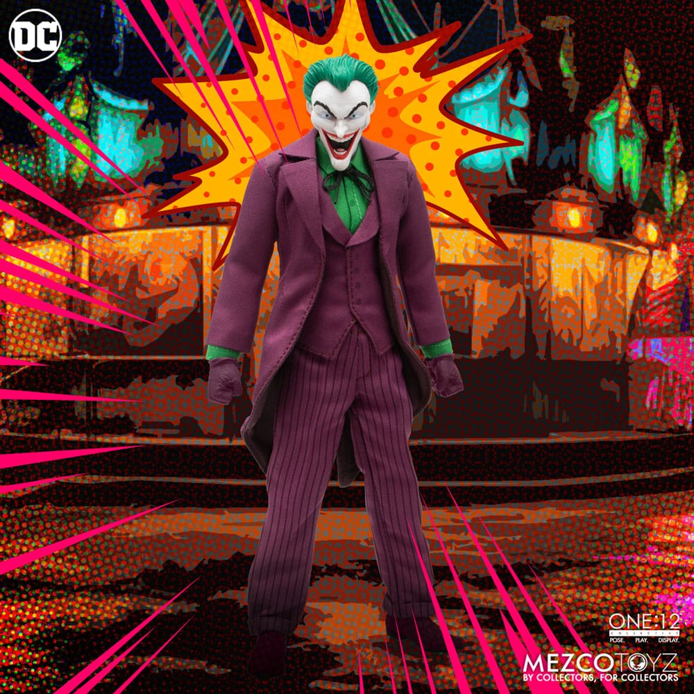 DC Comics Action Figure 1/12 The Joker (Golden Age Edition) 16 cm