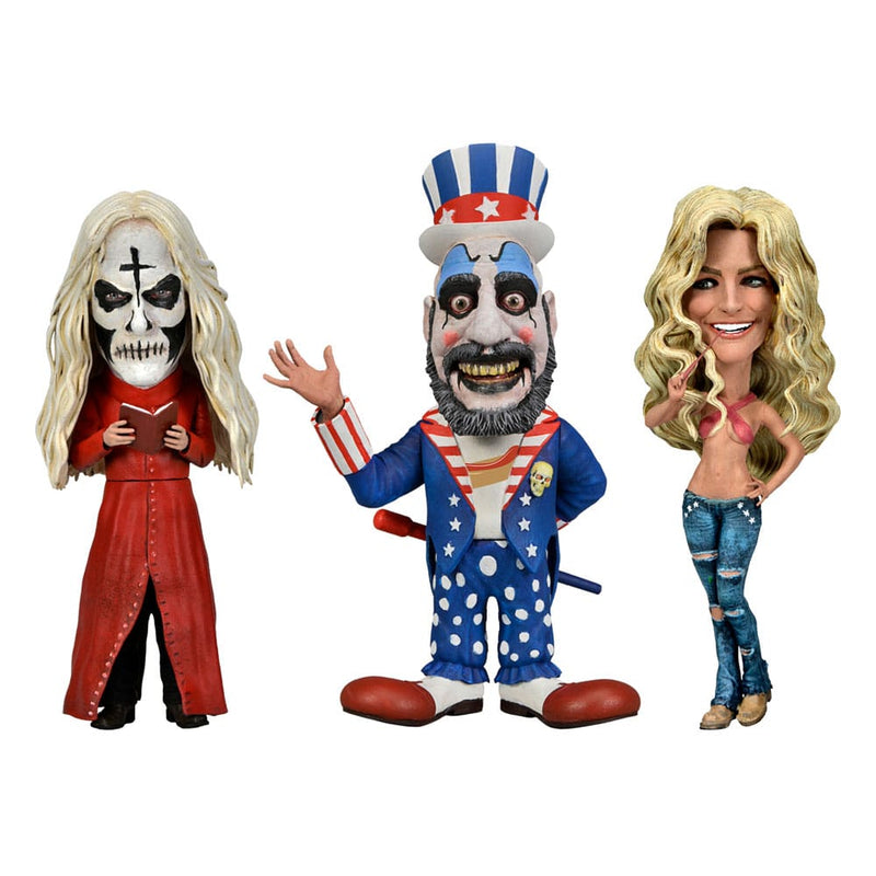 House of 1000 Corpses Little Big Head Figures 3-Pack 15 cm