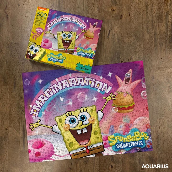 SpongeBob Jigsaw Puzzle Imaginaaation (500 pieces)