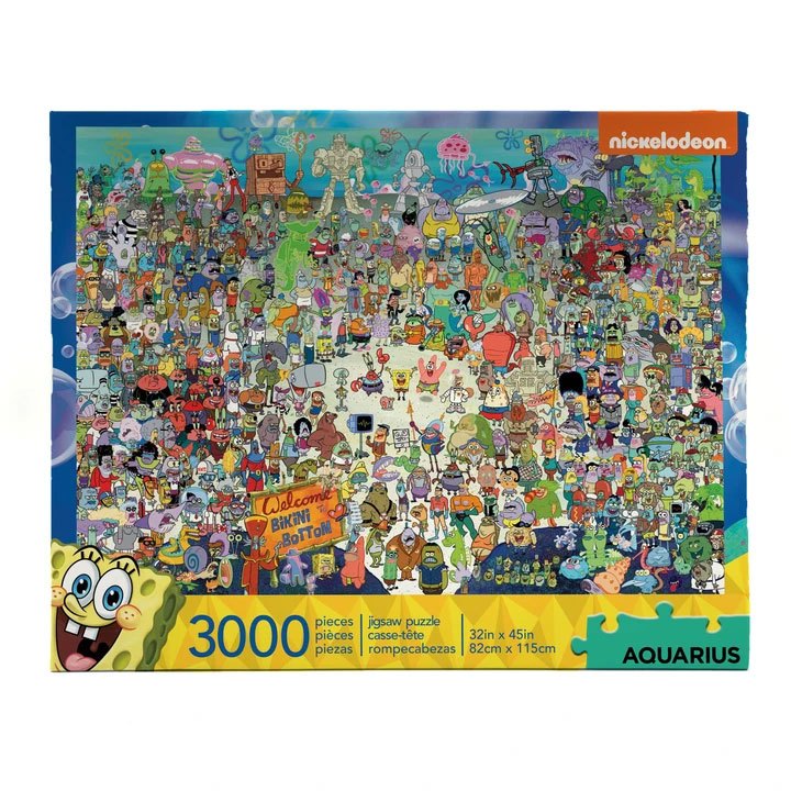 SpongeBob Jigsaw Puzzle Bikini Bottom (3000 pieces)