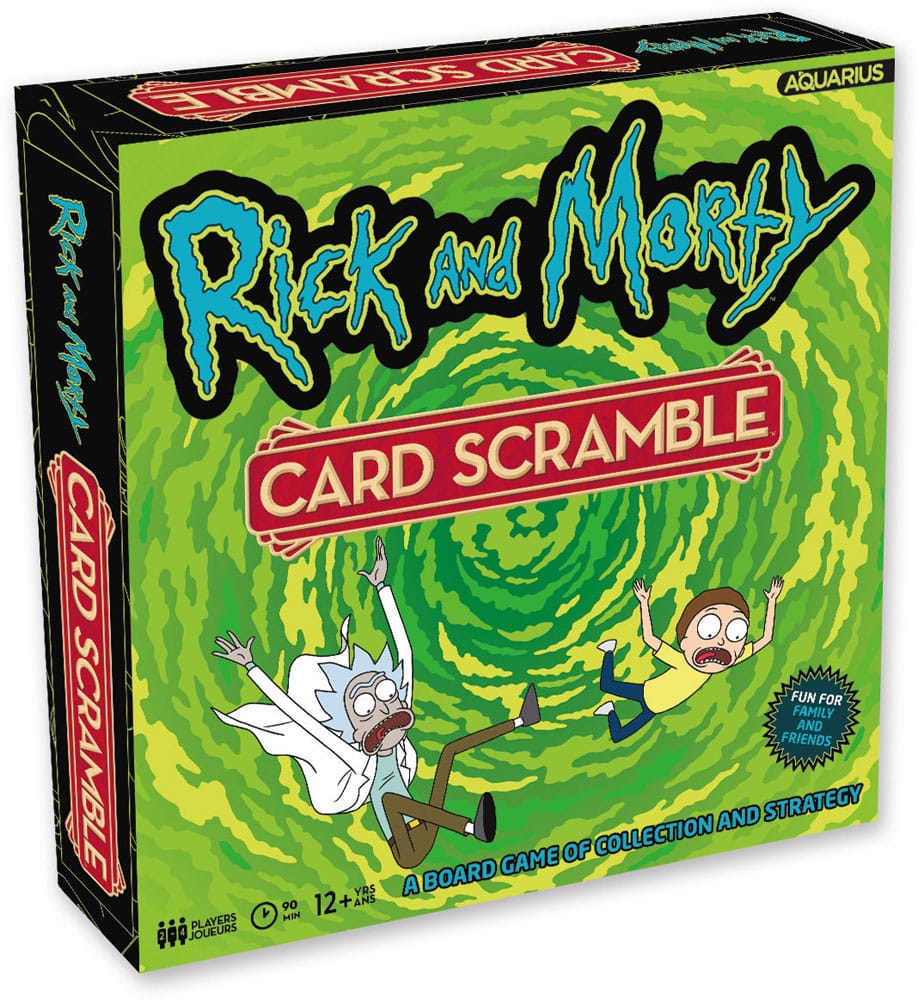 Rick and Morty Board Game Card Scramble *English Version*