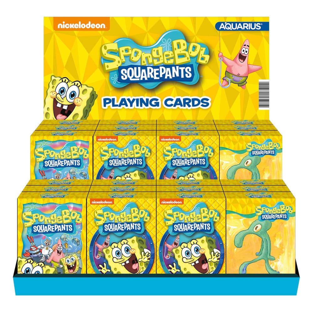 Spongebob Squarepants Playing Cards Display (24)