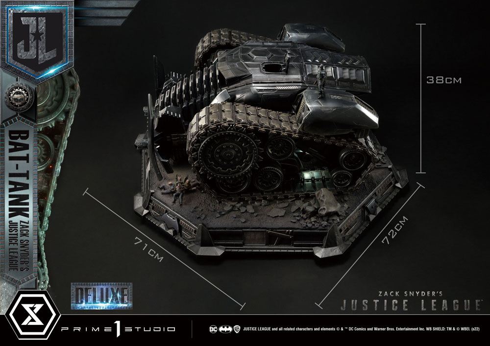 Zack Snyder's Justice League Museum Masterline Diorama Bat-Tank Deluxe Version 36 cm