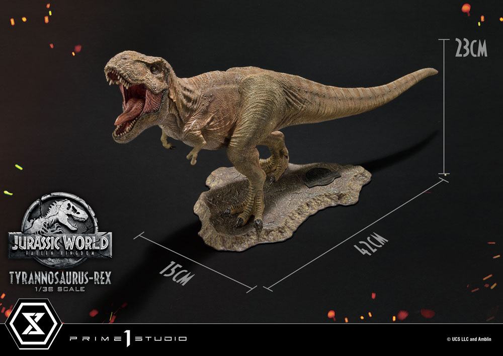 Jurassic World: Fallen Kingdom Prime Collectibles PVC Statue 1/38 Tyrannosaurus-Rex 23 cm