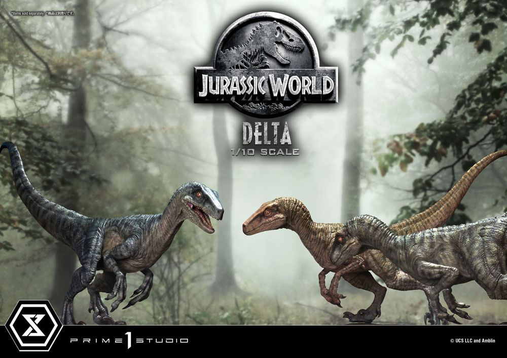 Jurassic World: Fallen Kingdom Prime Collectibles Statue 1/10 Delta 17 cm