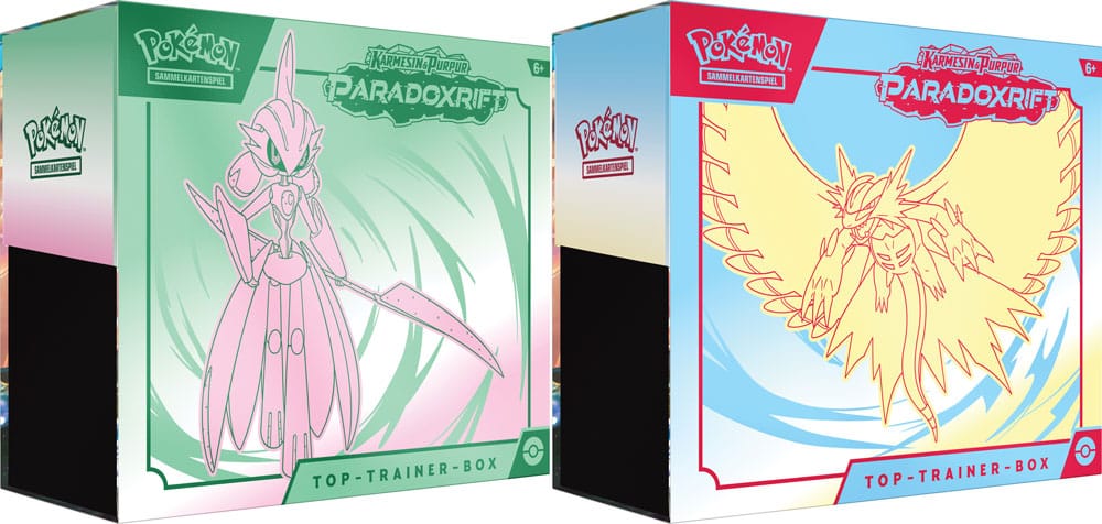 Pokémon KP04 Karmesin&Purpur Paradoxrift Top Trainer Box *German Version*