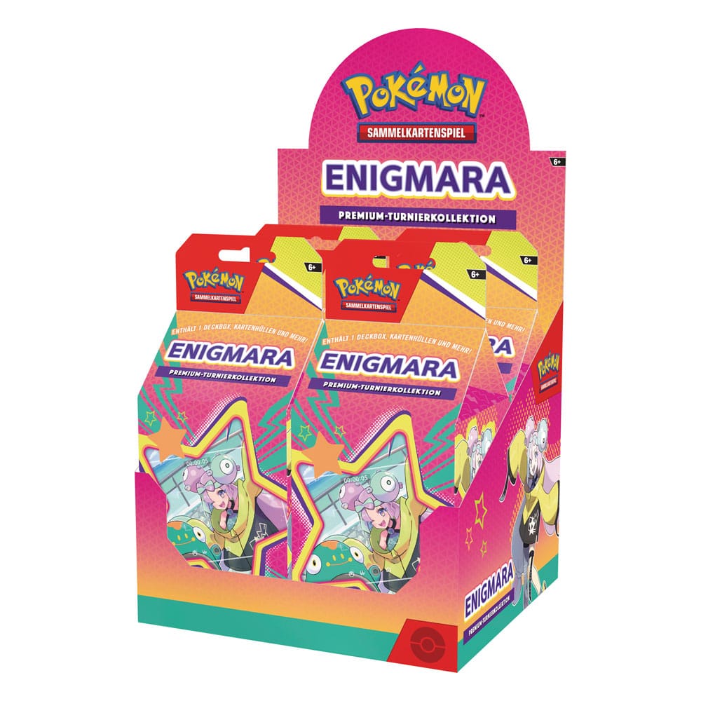 Pokémon TCG Premium Tournament Collection Enigmara Display (4) *German Version*