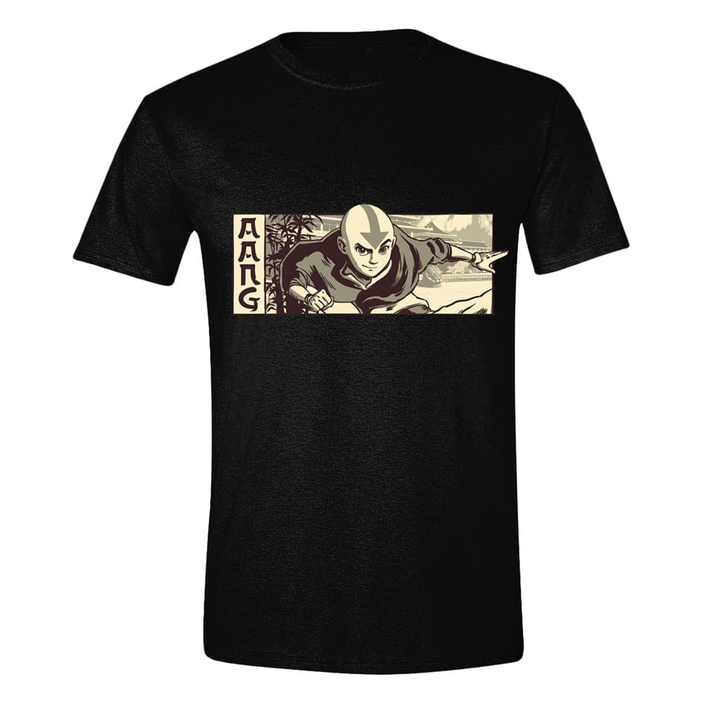 Avatar: The Last Airbender T-Shirt Avatar Aang Banner Size S