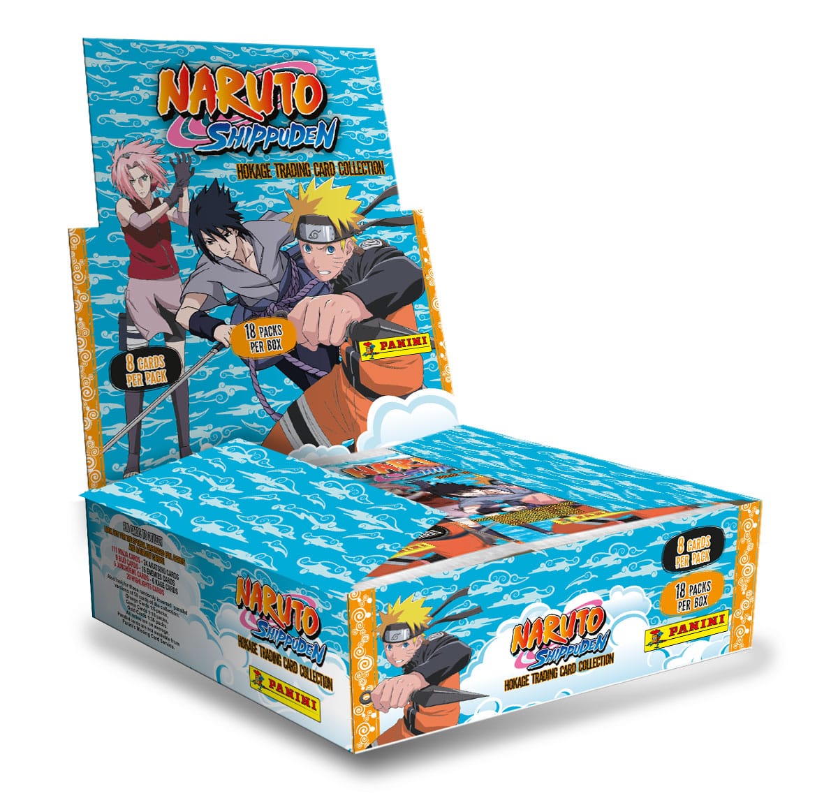 Naruto Shippuden Hokage Trading Card Collection Flow Packs Display (18)