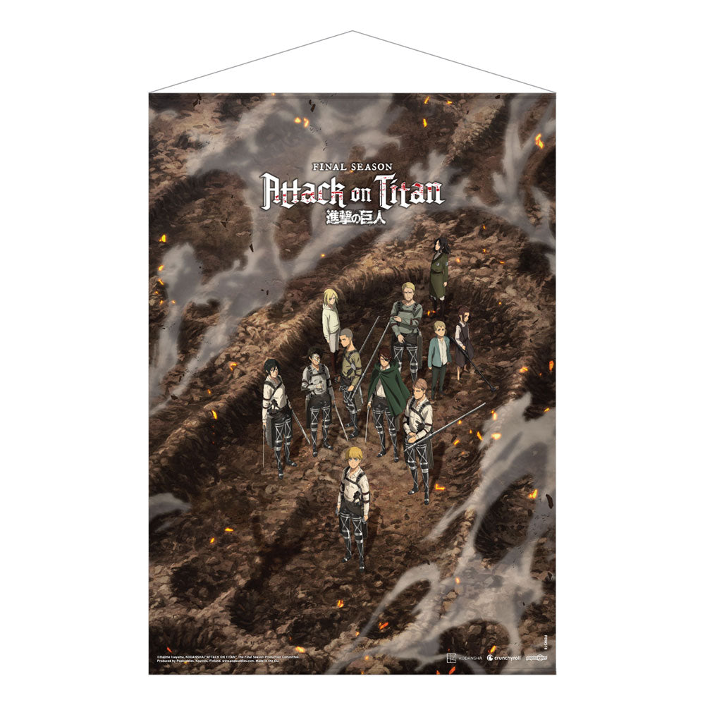 Attack on Titan: The Final Season Wallscroll Following the Rumbling 50 x 70 cm