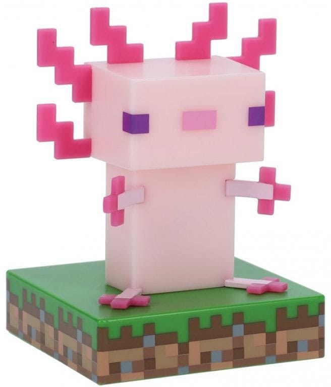 Minecraft Icon Light Axolotl