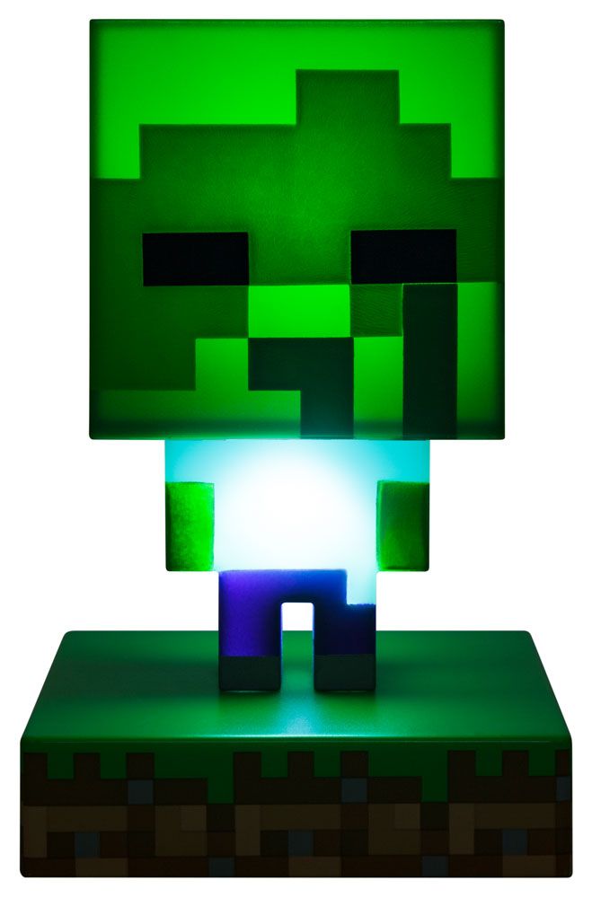 Minecraft 3D Icon Light Zombie