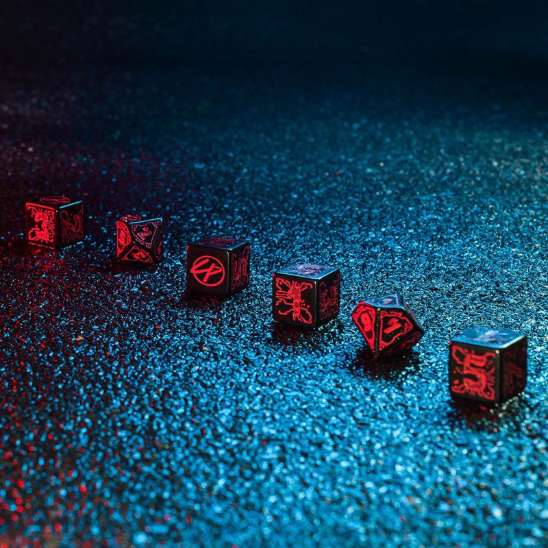 Cyberpunk Edition Dice Set Night City Essential (6)