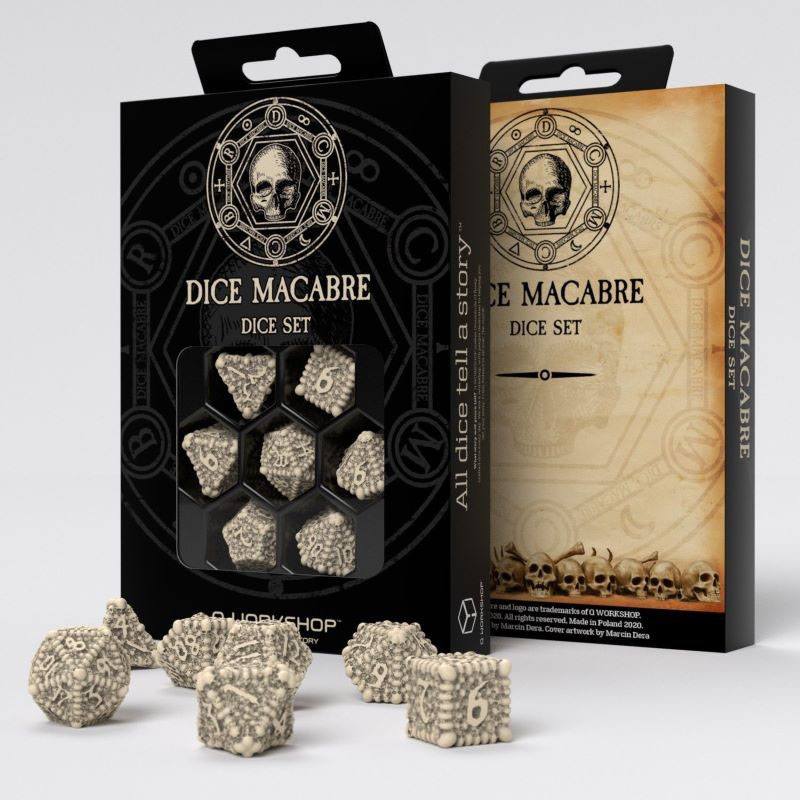 Dice Macabre Dice Set Power of the Underworld (7)