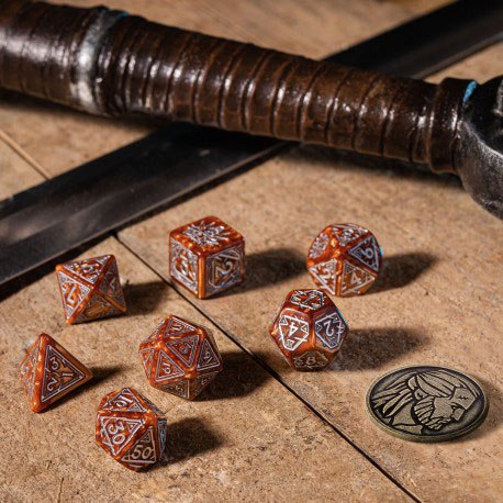 The Witcher Dice Set Geralt The Monster Slayer (7)
