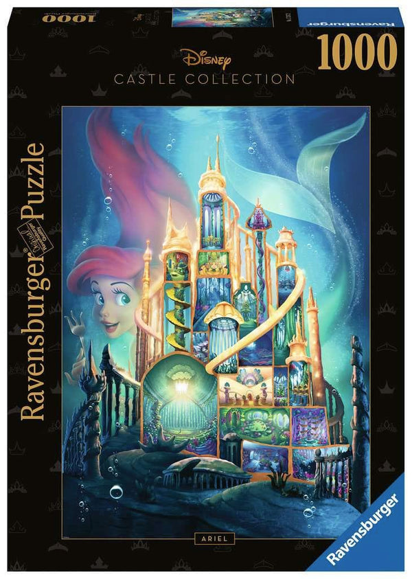 Disney Castle Collection Jigsaw Puzzle Ariel (The Little Mermaid) (1000 pieces)