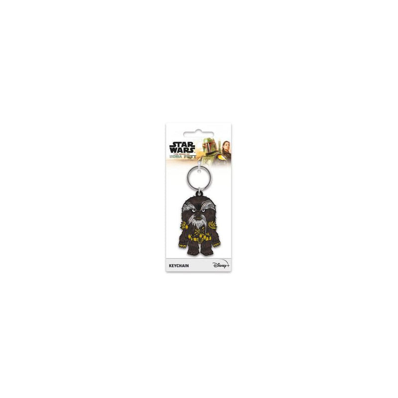 Star Wars Rubber Keychain The Book of Boba Fett Krrsantan 6 cm