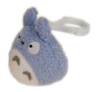 My Neighbor Totoro Plush Backpack Clip Totoro blue 6 cm