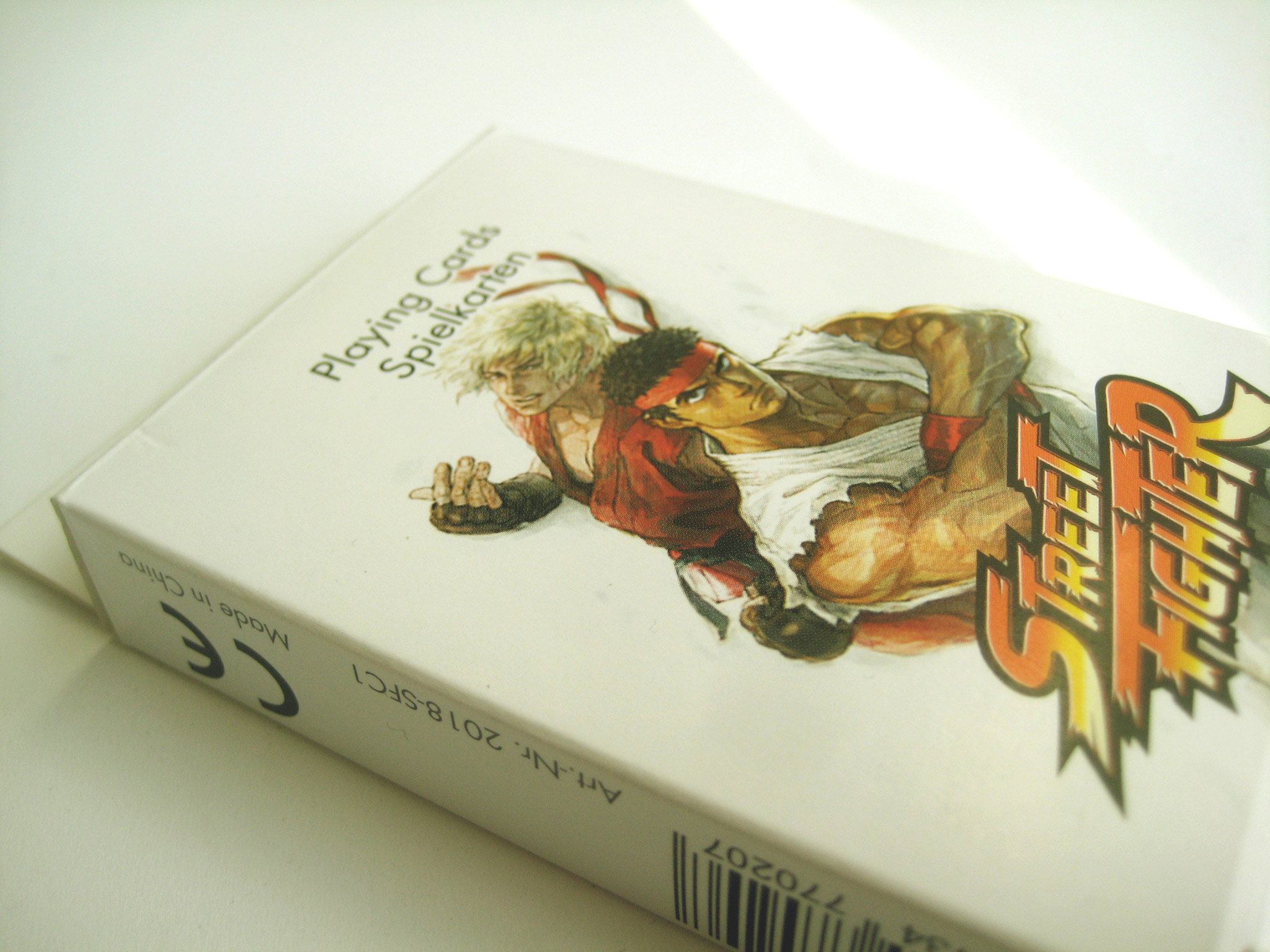 Street Fighter Playing Cards Characters