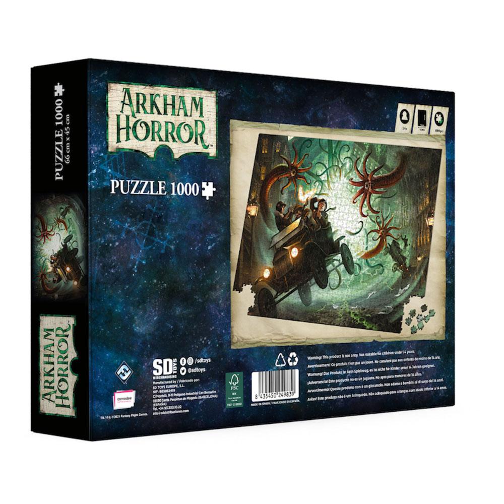 Arkham Horror Jigsaw Puzzle Poster (1000 pieces)