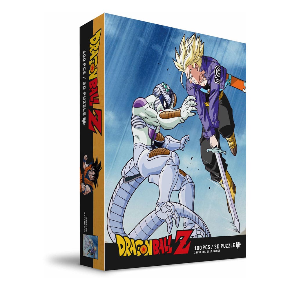 Dragon Ball Z Jigsaw Puzzle with 3D-Effect Trunks vs Frieza (100 pieces)