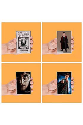 Harry Potter 4-Piece Magnets Set