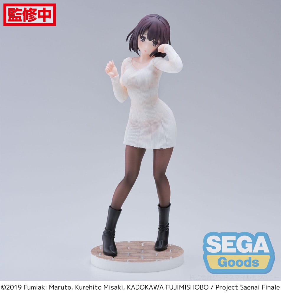 Saekano: How to Raise a Boring Girlfriend Luminasta PVC Statue Megumi Kato Sweater Ver. 22 cm