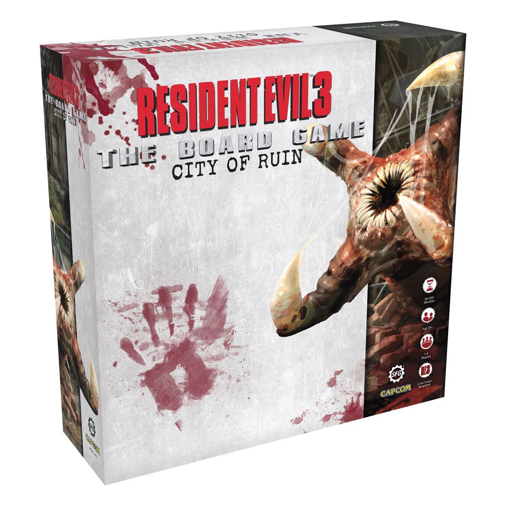 Resident Evil 3 The Board Game Expansion The City of Ruin *English Version*