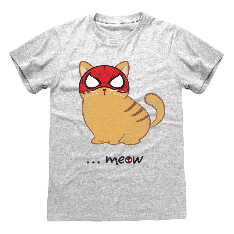 Spider-Man Miles Morales Video Game T-Shirt Meow Size L