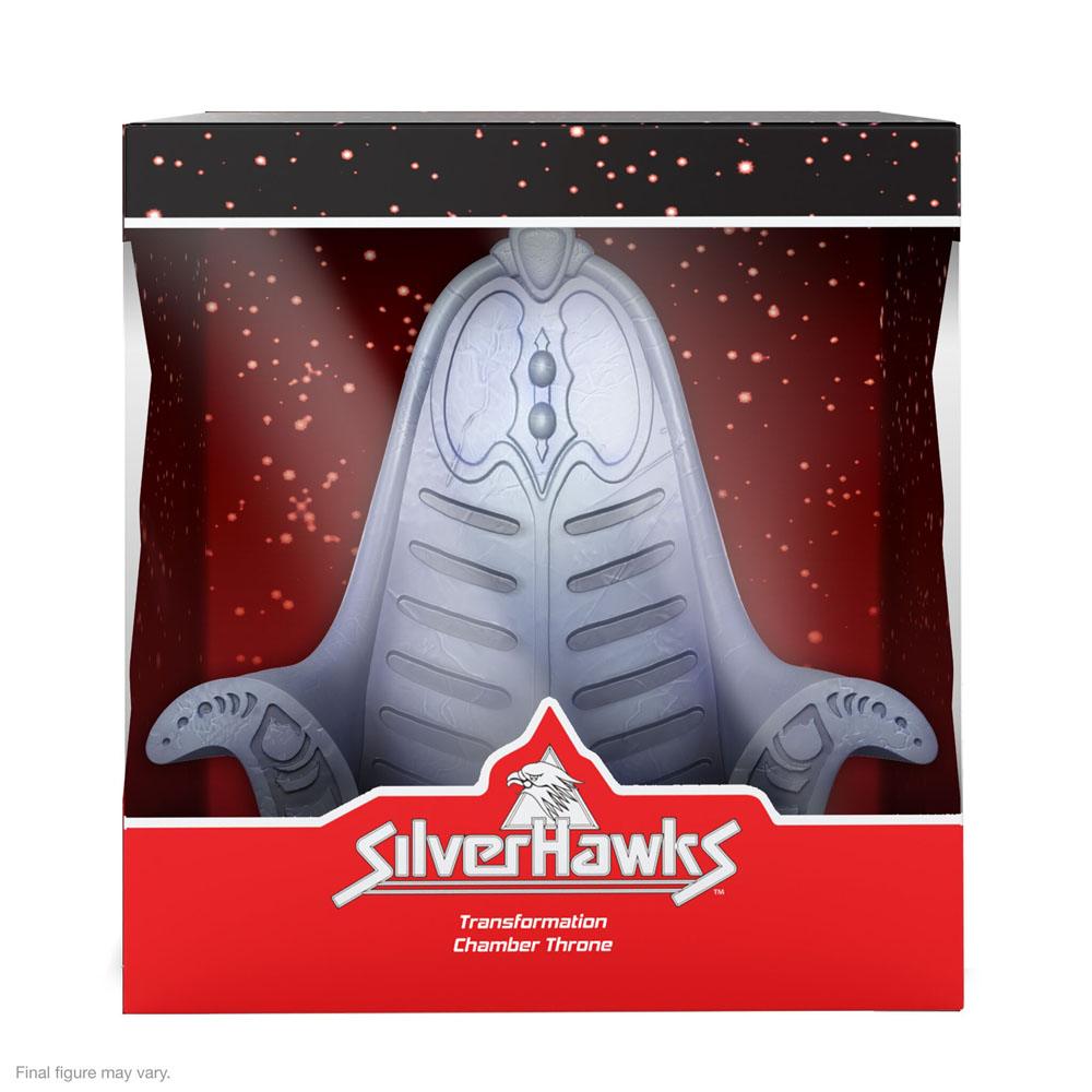 SilverHawks Ultimates Statue Mon Star's Transformation Chamber Throne 20 x 23 cm