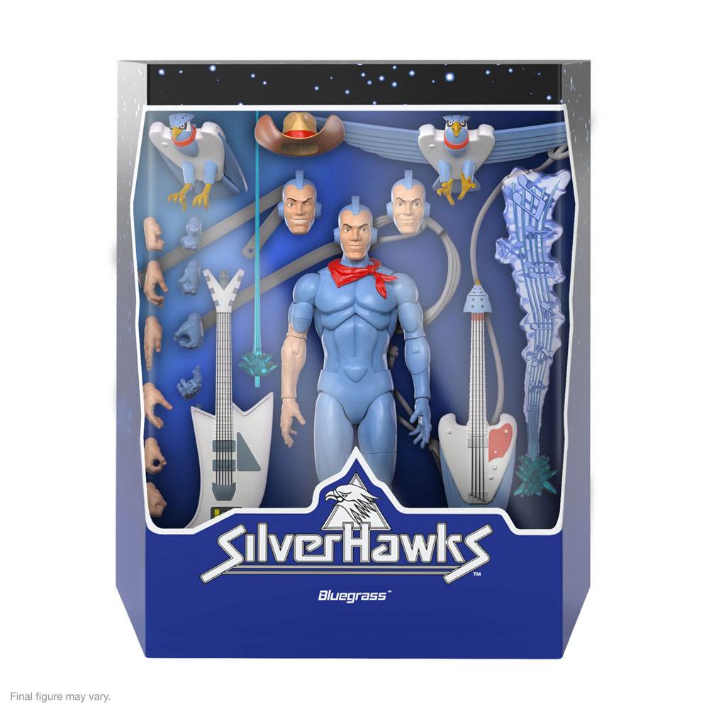 SilverHawks Ultimates Action Figure Bluegrass 18 cm